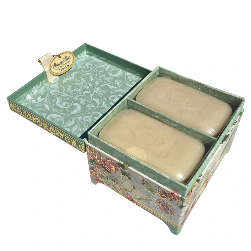 Punch Studio Fleur de Trompe Jasmine Soap ‘Ode to Joy’ Music Chest Box (95745)